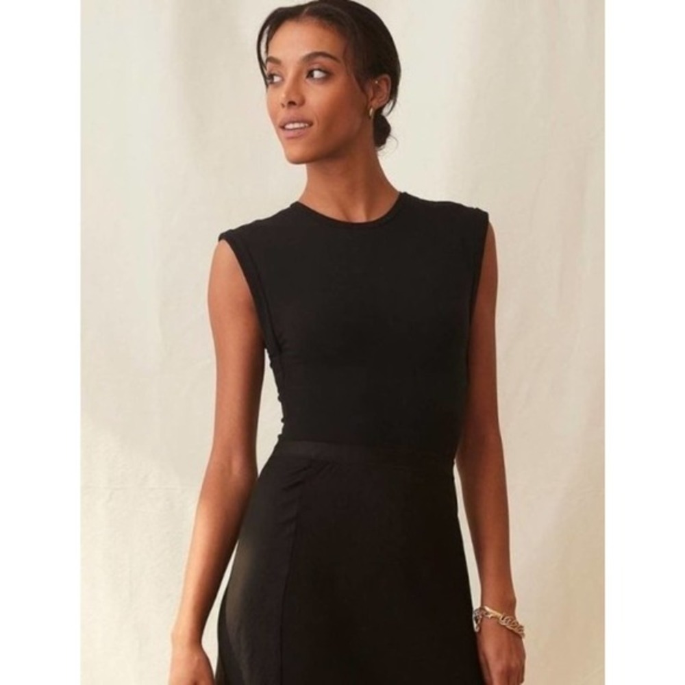 NWT Grey State Sleeveless Bodysuit in Black - Size XS